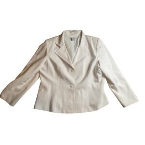 Sag Harbor White Blazer - Size 20W***